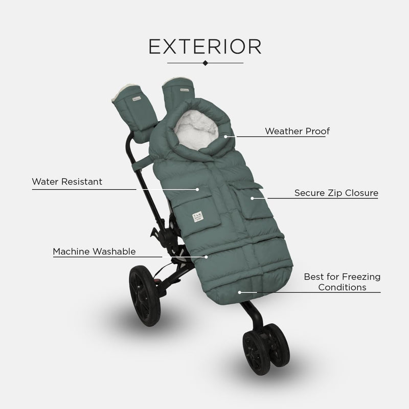 7AM - Blanket 212 evolution - Oslo Cloud | Pine - 6M-4T