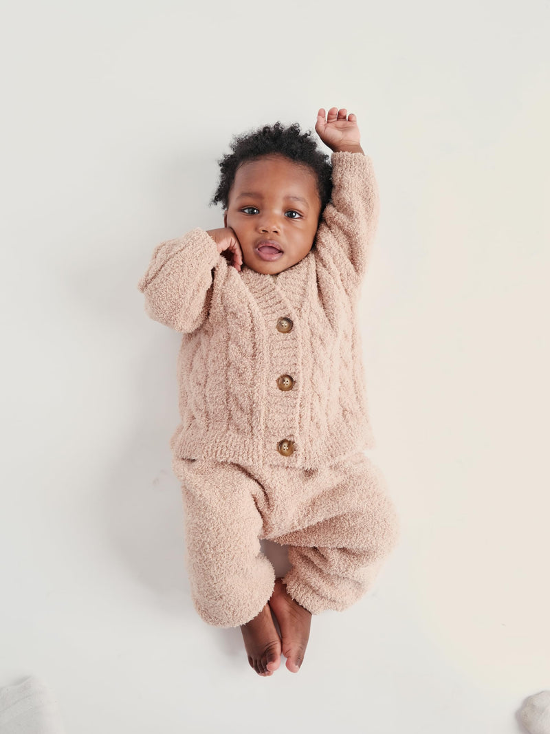 7AM - Boxy Lounge Pants - Fuzzy