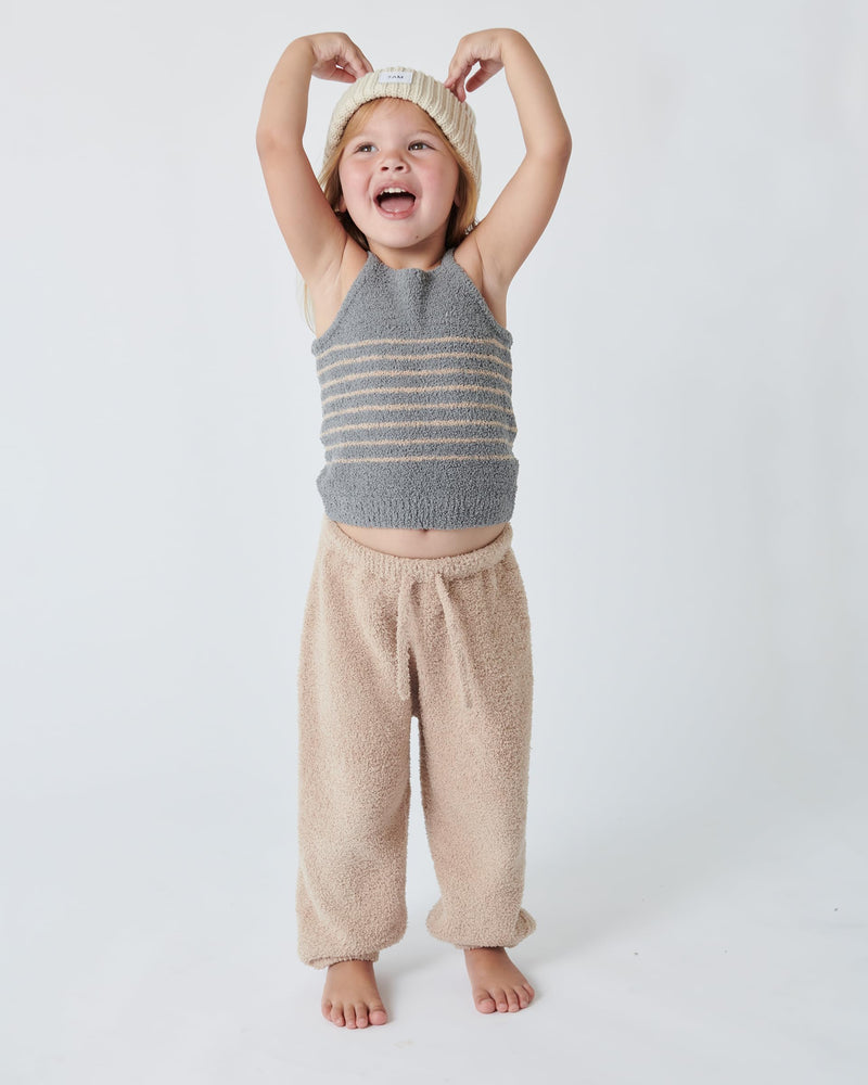 7AM - Boxy Lounge Pants - Fuzzy