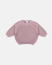 7AM - 2-Tone Long Sleeve Sweater
