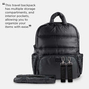 7AM - BK718 Diaper Backpack | Black