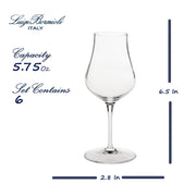 Luigi Bormioli - VINOTEQUE SPIRITS SNIFTER SET OF 6