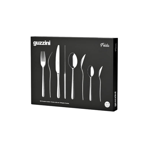 Guzzini - 24 PIECE CUTLERY SET FRIDA Steel