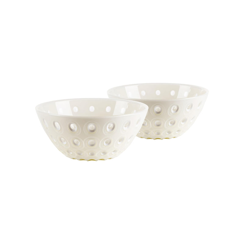 Guzzini - LE MURRINE - SET OF 2 BOWLS 12CM - Pearl white pearl