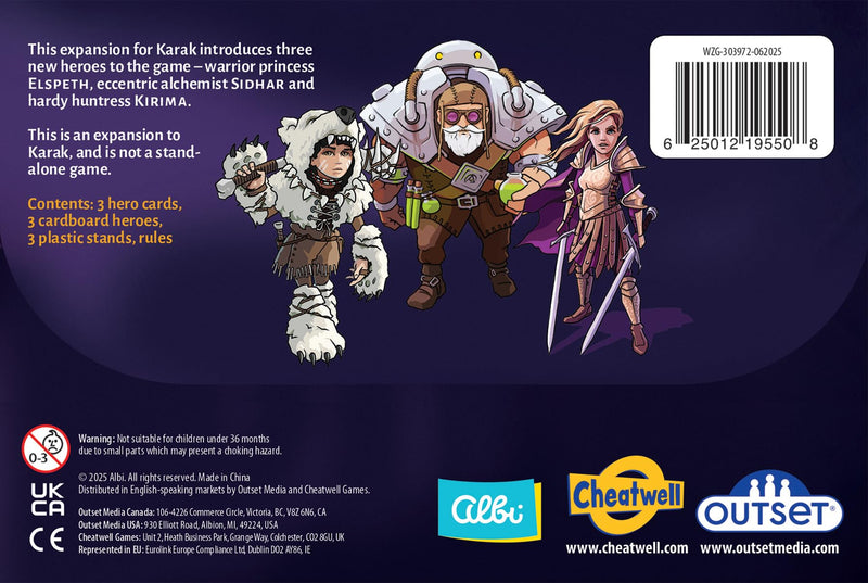 Outset Media - Karak New Heroes Expansion Kit