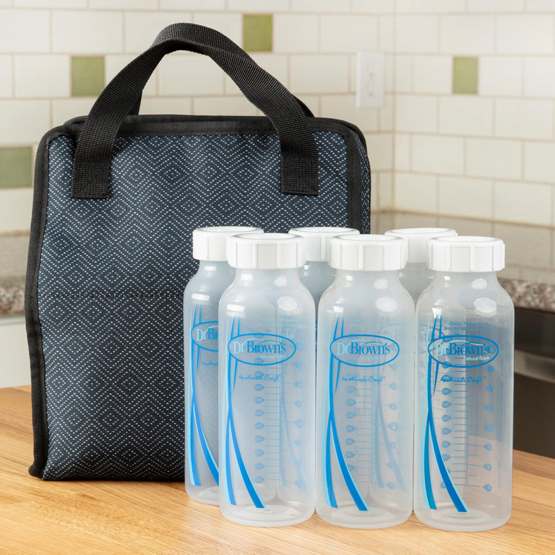 Dr Brown's - Narrow Baby Bottle Storage/Travel Caps, 3-Pack