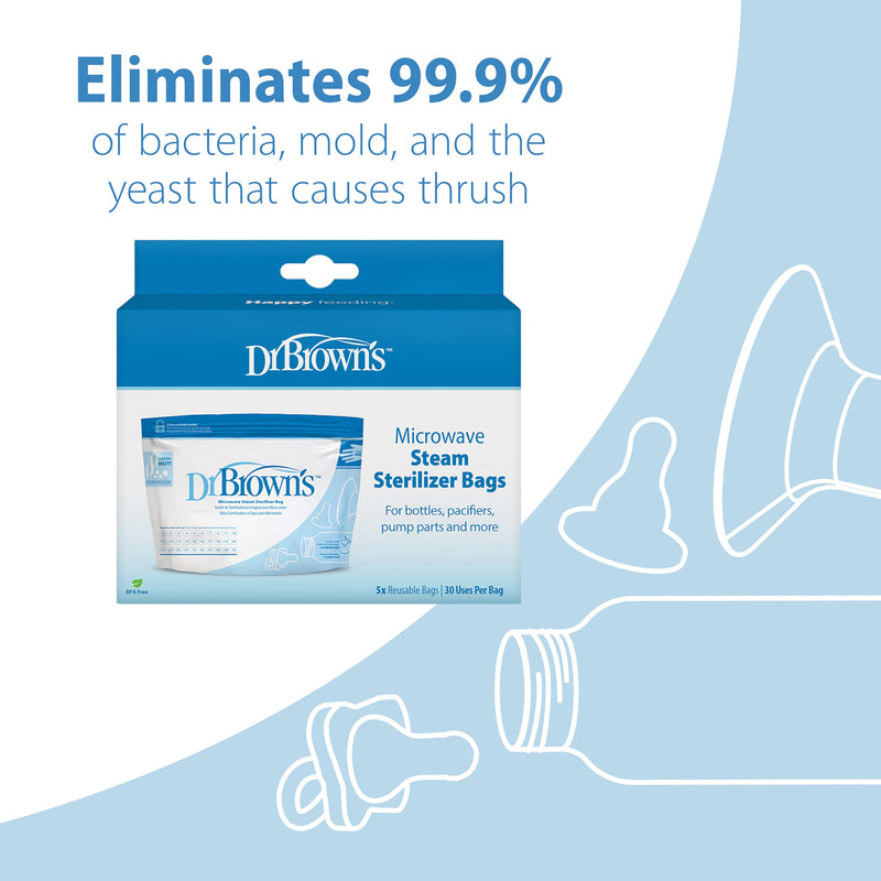 Dr Brown's - Microwave Steam Sterilizer Bags