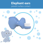 Dr Brown's - Infant-to-Toddler Toothbrush, Elephant, Pink, 1-Pack