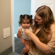 Dr Brown's - Infant-to-Toddler Toothbrush, Elephant, Blue, 1-Pack