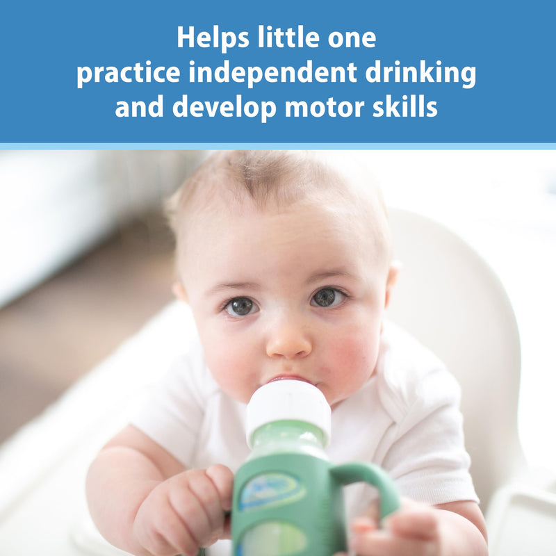 Dr Brown's - Narrow Silicone Handles, Gray