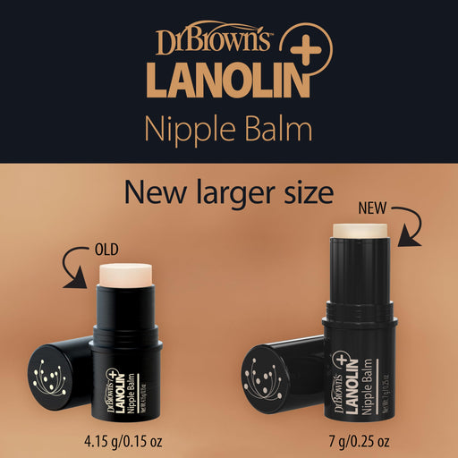 Dr Brown's - Lanolin+ Nipple Balm, 4.15g/0.15oz