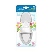 Dr Brown's - Fresh Firsts Silicone Feeder, Gray, 1-Pack