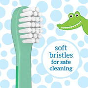 Dr Brown's - Toddler Toothbrush, Crocodile, Green, 1-Pack