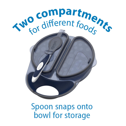 Dr Brown's - Travel Fresh Bowl and Spoon, 1-Pack