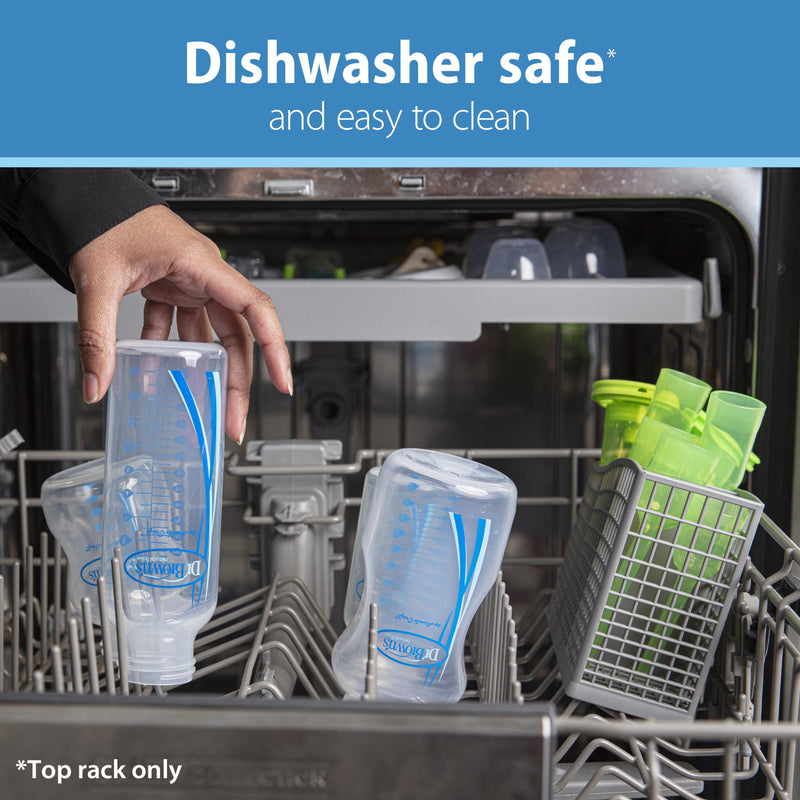 Dr Brown's - Wide-Neck Anti-colic Options+ Baby Bottleborn Feeding Gift Set