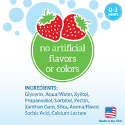 Dr Brown's - Infant-to-Toddler Toothbrush, Giraffe, with Strawberry Toothpaste, 1.4 oz/40 g