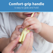 Dr Brown's - Infant-to-Toddler Toothbrush, Giraffe, with Strawberry Toothpaste, 1.4 oz/40 g