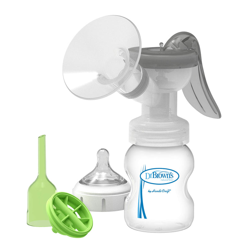 Dr Brown's - Manual Breast Pump with Silicone Shield