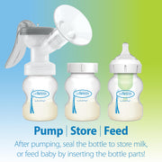 Dr Brown's - Manual Breast Pump with Silicone Shield