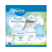 Dr Brown's - Manual Breast Pump with Silicone Shield