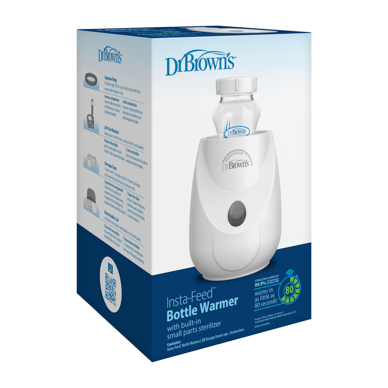 Dr Brown's - Insta-Feed Bottle Warmer & Sterilizer, Type A Plug