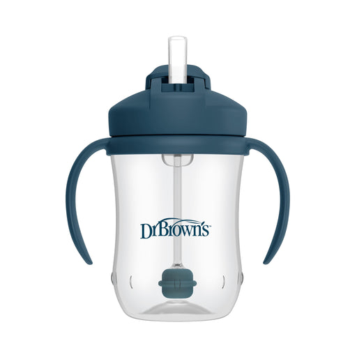 Dr Brown's - 9oz/270mL Baby's 1st Straw Cup, Dark Blue
