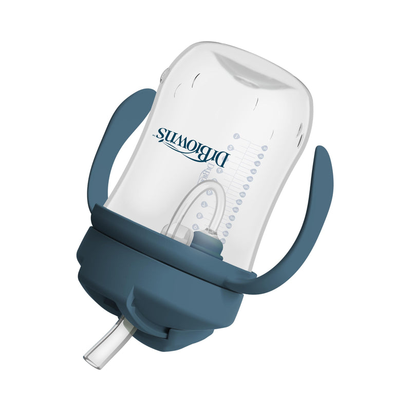 Dr Brown's - 9oz/270mL Baby's 1st Straw Cup, Dark Blue