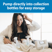 Dr Brown's - 4 oz/120 mL Narrow Breastmilk Collection Bottles, 4-Pack