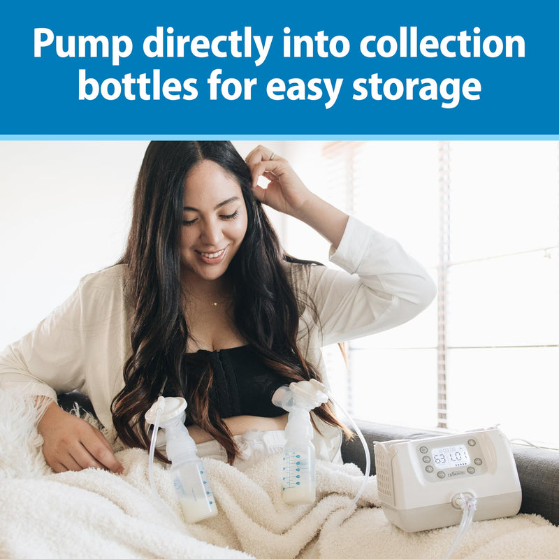 Dr Brown's - 4 oz/120 mL Narrow Breastmilk Collection Bottles, 4-Pack