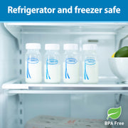 Dr Brown's - 4 oz/120 mL Narrow Breastmilk Collection Bottles, 4-Pack