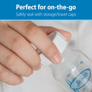 Dr Brown's - 4 oz/120 mL Narrow Breastmilk Collection Bottles, 4-Pack