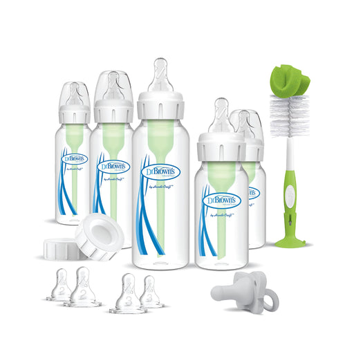 Dr Brown's - Narrow Anti-colic Options+ Baby Bottle Gift Set