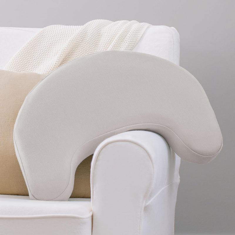 Dr Brown's - Feeding & Nursing Lap Support Pillow with Cover, Light Gray