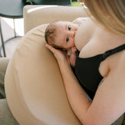 Dr Brown's - Feeding & Nursing Lap Support Pillow with Cover, Light Gray