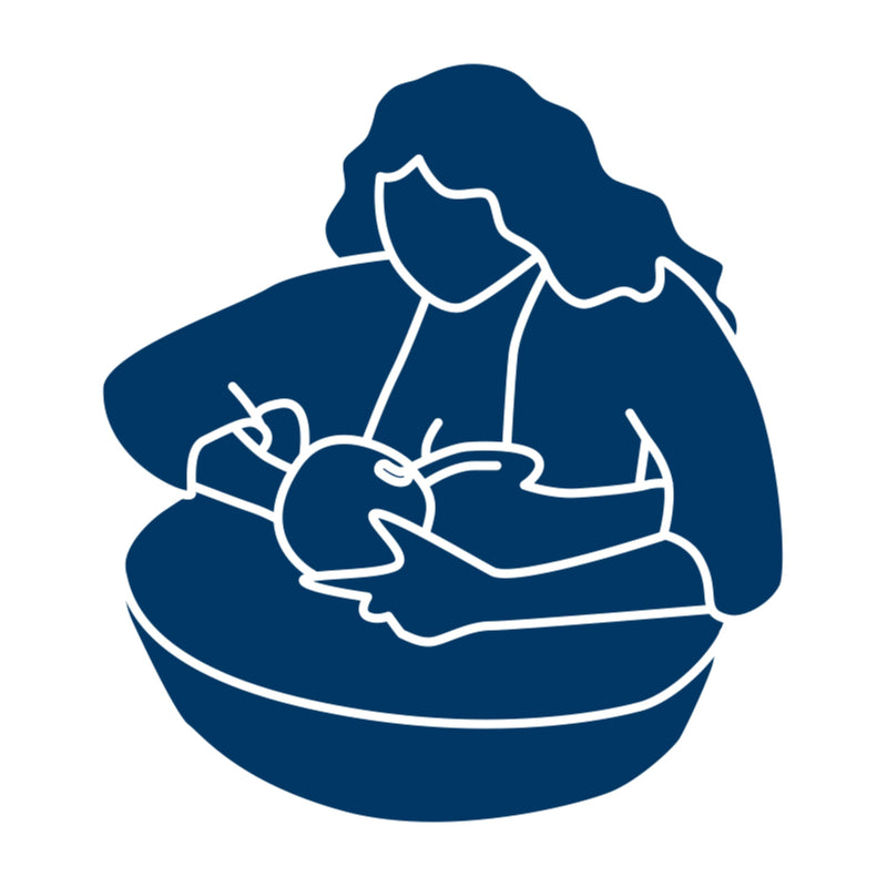 Dr Brown's - Feeding & Nursing Lap Support Pillow with Cover, Light Gray