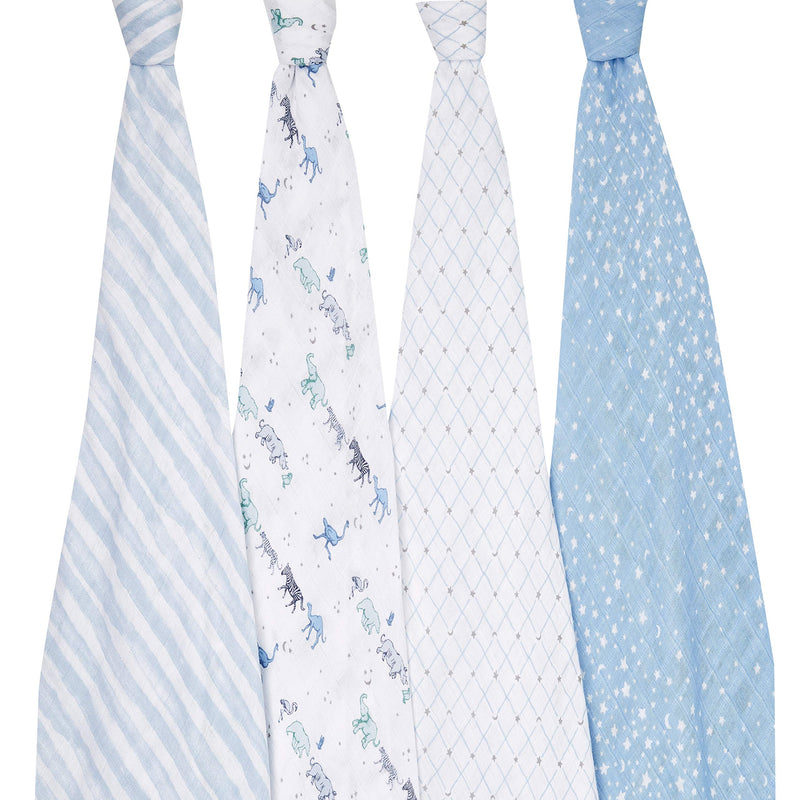 aden + anais - Classic Swaddles | Rising Star - Boy