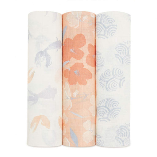 aden + anais - Silky Soft Swaddles | Koi Pond - Girl