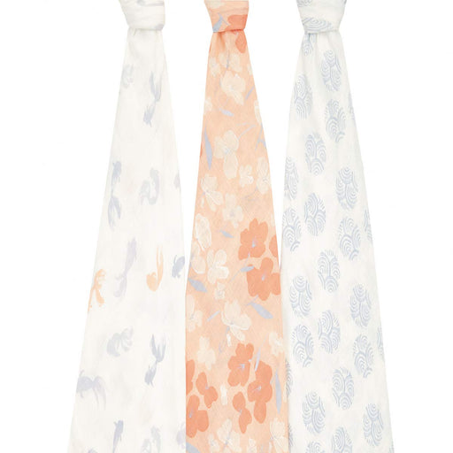 aden + anais - Silky Soft Swaddles | Koi Pond - Girl
