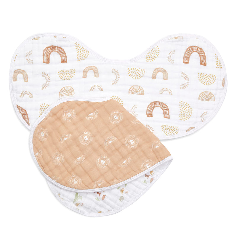 aden + anais - Classic Burpy Bibs | Keep Rising - Neutral