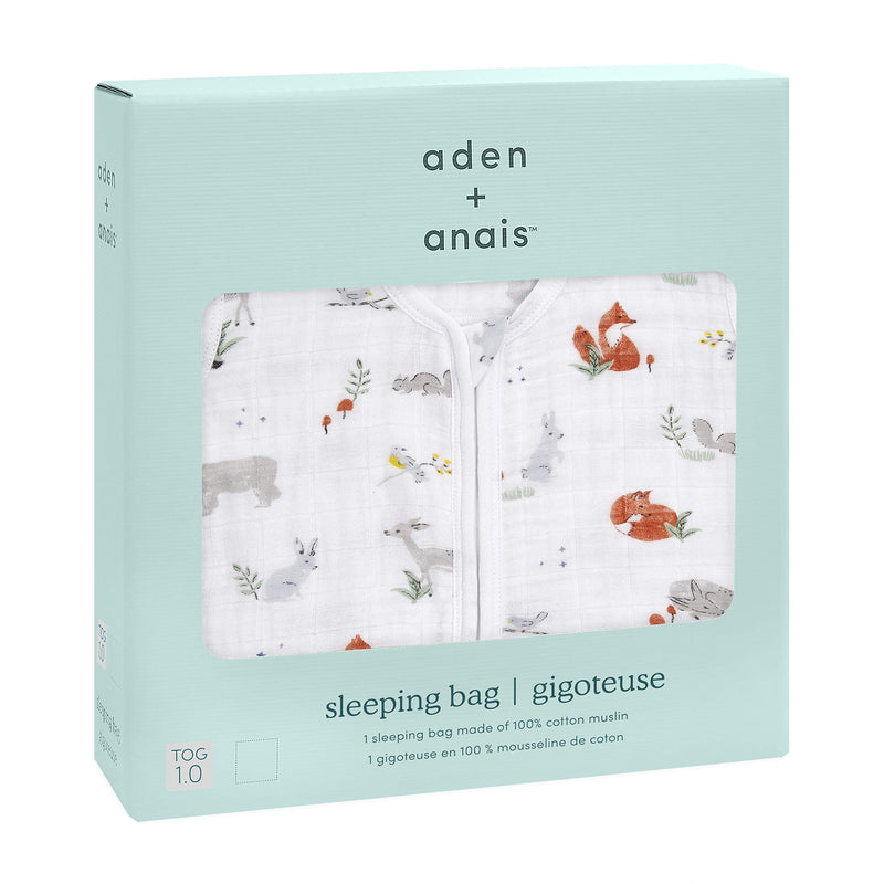 aden + anais - Classic Sleeping Bag | Naturally-Eco-Forest - Neutral - Medium