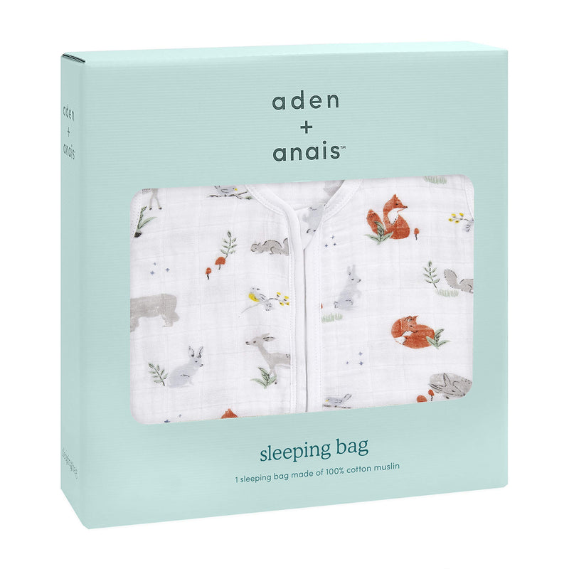 aden + anais - Classic Sleeping Bag | Naturally-Eco-Forest - Neutral - Medium