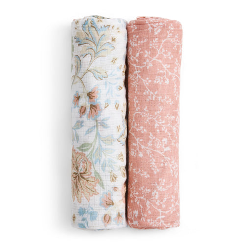 aden + anais - Silky Soft Swaddles |! Victorian Flowers - Girl