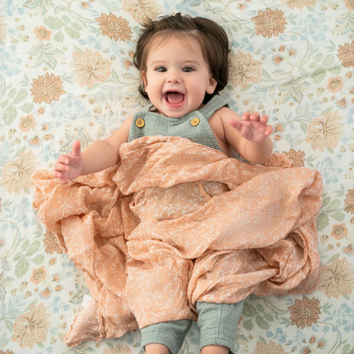 aden + anais - Silky Soft Swaddles |! Victorian Flowers - Girl