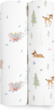 aden + anais - Swaddles | Disney + Friends 2-Pack - Neutral