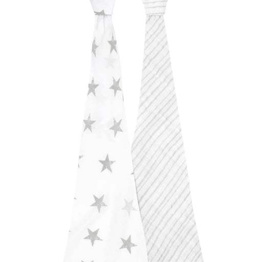 aden + anais - Swaddles | Dusty 2-Pack - Neutral
