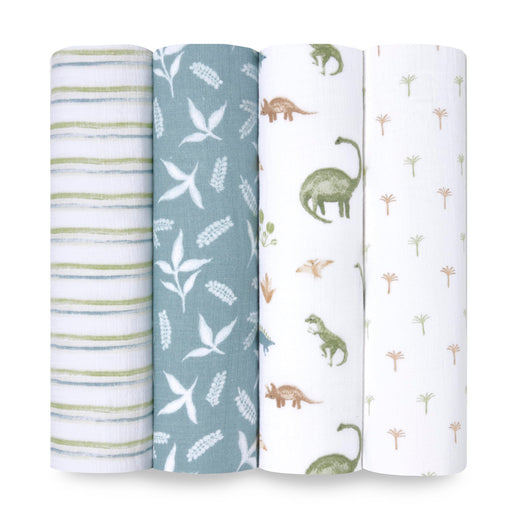 aden + anais - Swaddles - Box | Dino Jungle - Boy