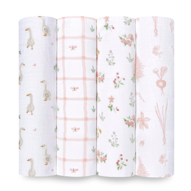 aden + anais - Swaddles - Box | Country Floral - Girl