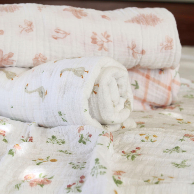 aden + anais - Swaddles - Box | Country Floral - Girl