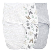 aden + anais - Easy Swaddle Wraps - Cotton | Toile - Neutral - 0-3M