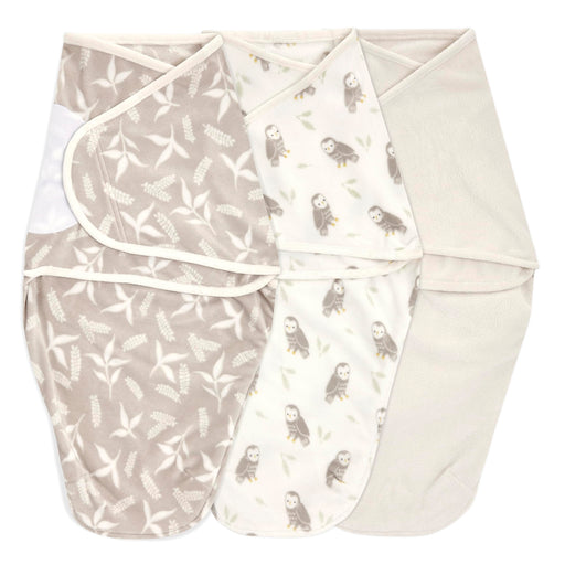 aden + anais - Easy Swaddle Wraps - Minky | Rockland Marsh - Neutral - 0-3M